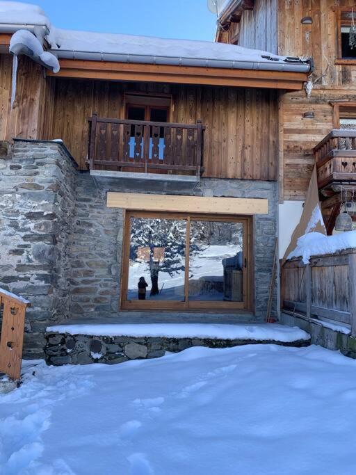 Meribel Chalet De Severine Les Allues Bagian luar foto